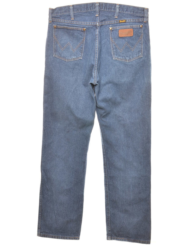 Indigo Straight-Leg Wrangler Jeans - W35 L33