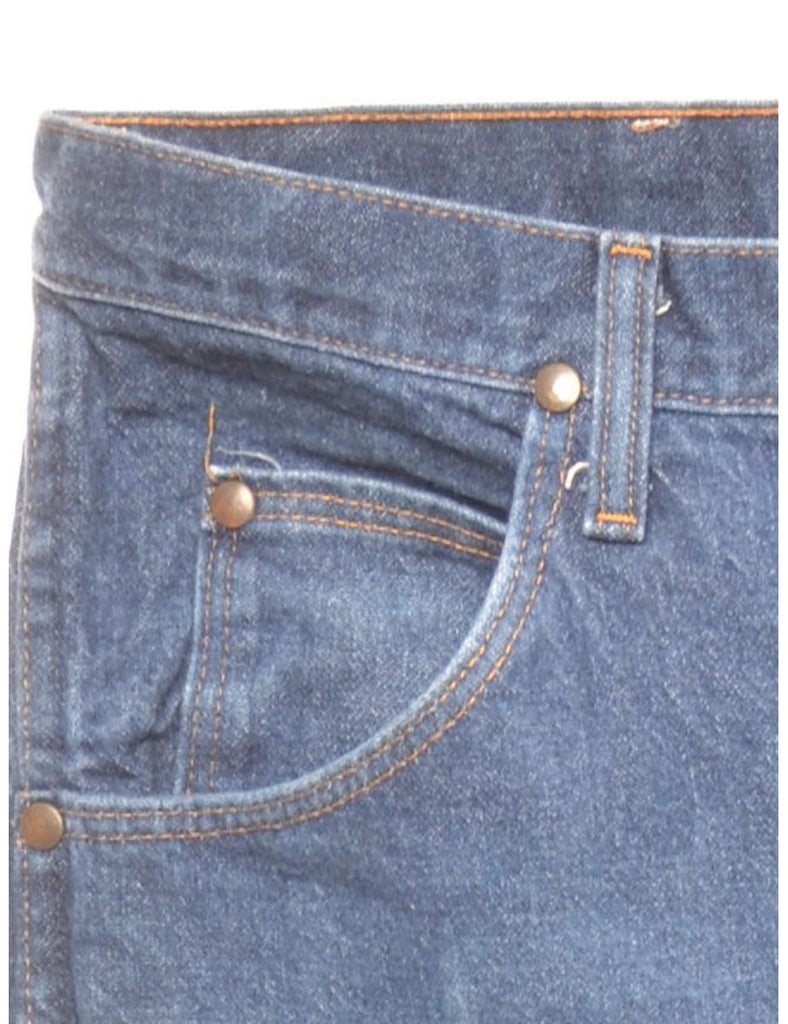 Indigo Straight-Leg Wrangler Jeans - W35 L33