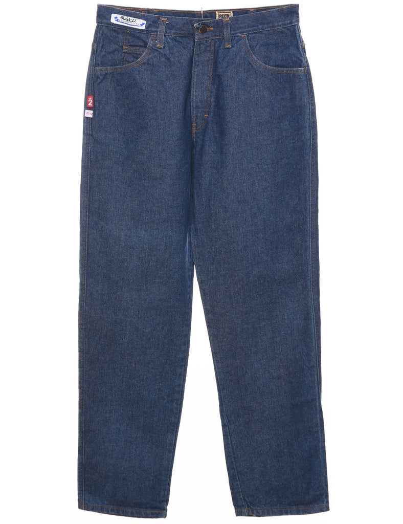 Indigo Tapered Jeans - W36 L32