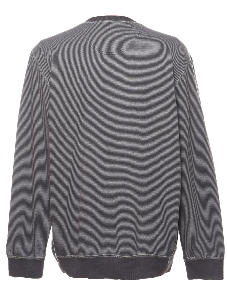 Izod Plain Sweatshirt - L