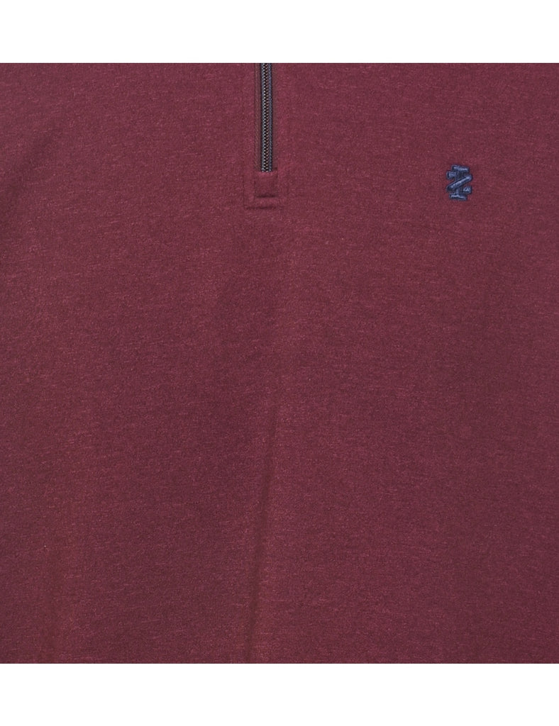 Izod Plain Sweatshirt - L