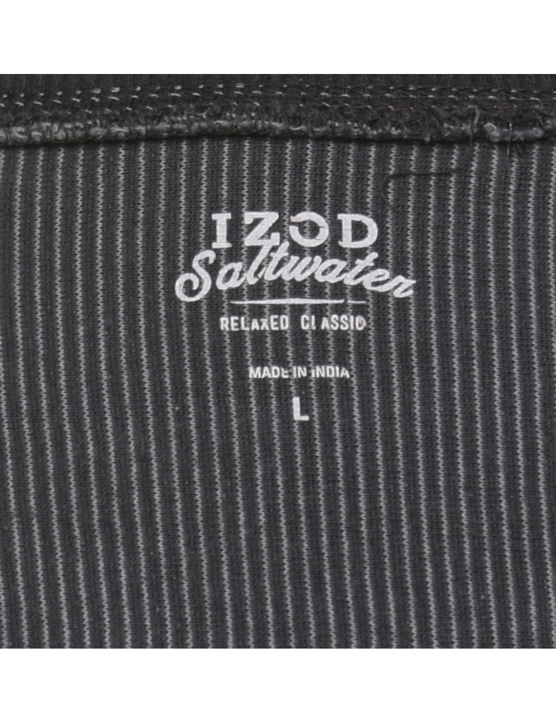 Izod Plain Sweatshirt - L