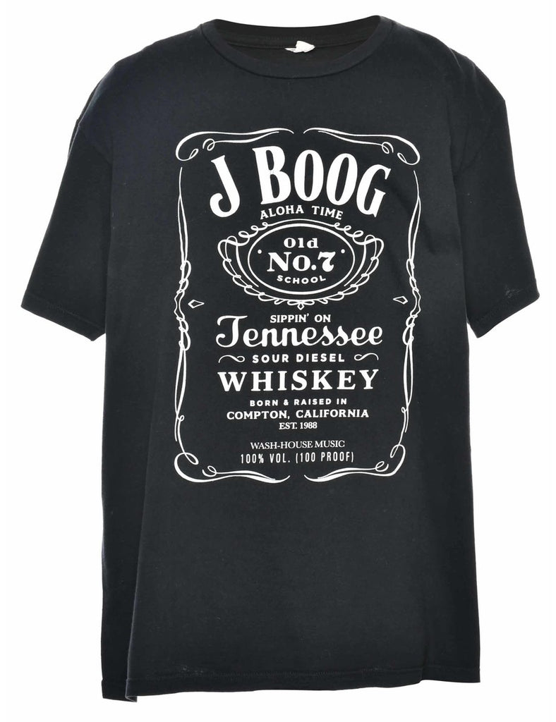 J Boog Printed T-shirt - L