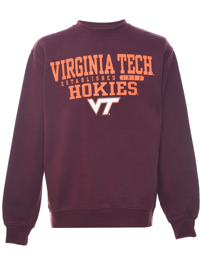 Jansport Virginia Tech Hokies Printed Sweatshirt - M