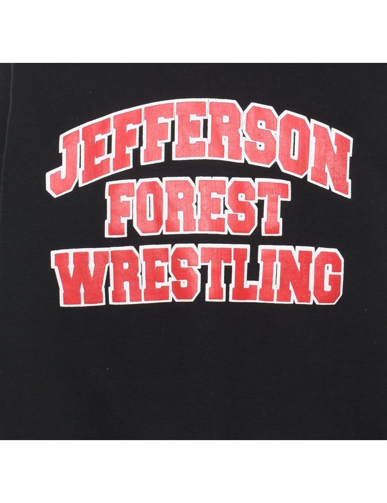 Jefferson Forest Wrestling Printed Sweatshirt - L