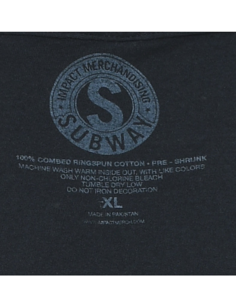 Jimi Hendrix Design Printed T-shirt - XL