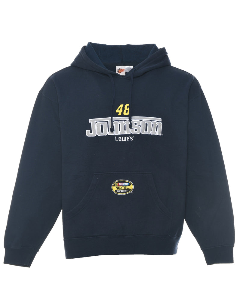Johnson Lowes Embroidered Navy Sweatshirt - XL