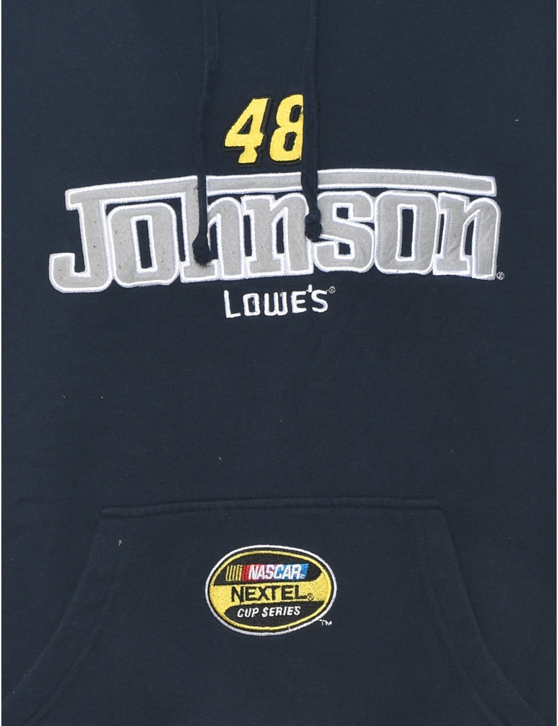 Johnson Lowes Embroidered Navy Sweatshirt - XL