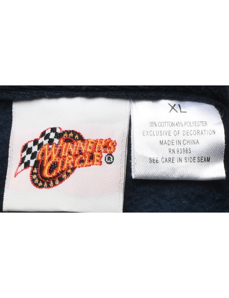 Johnson Lowes Embroidered Navy Sweatshirt - XL