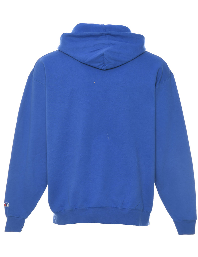 Johnson & Wales Wildcats Blue Printed Hoodie - XL