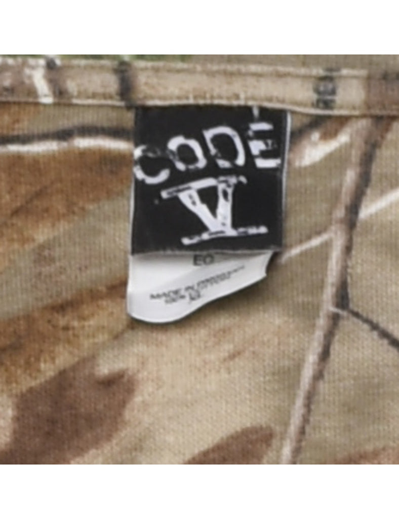 Jungle Camouflage Design T-shirt - XL