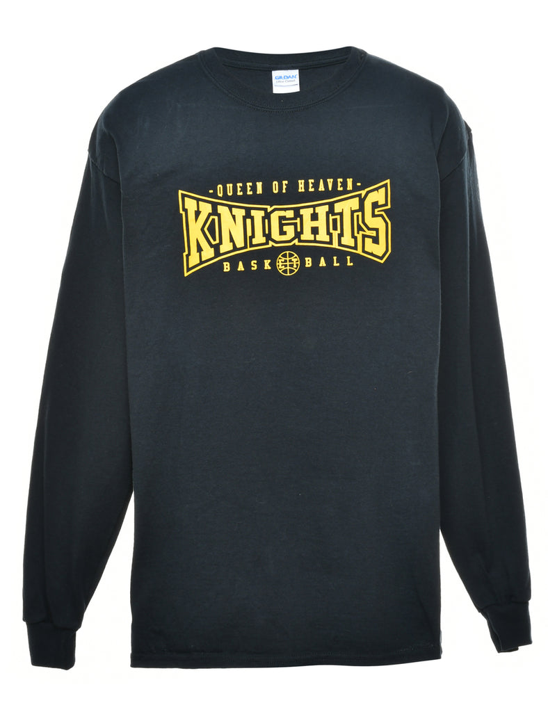 Knights Basketball Printed T-shirt - L