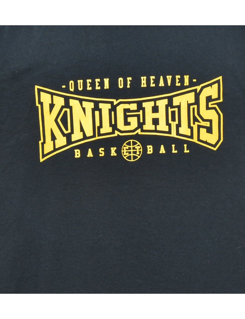 Knights Basketball Printed T-shirt - L