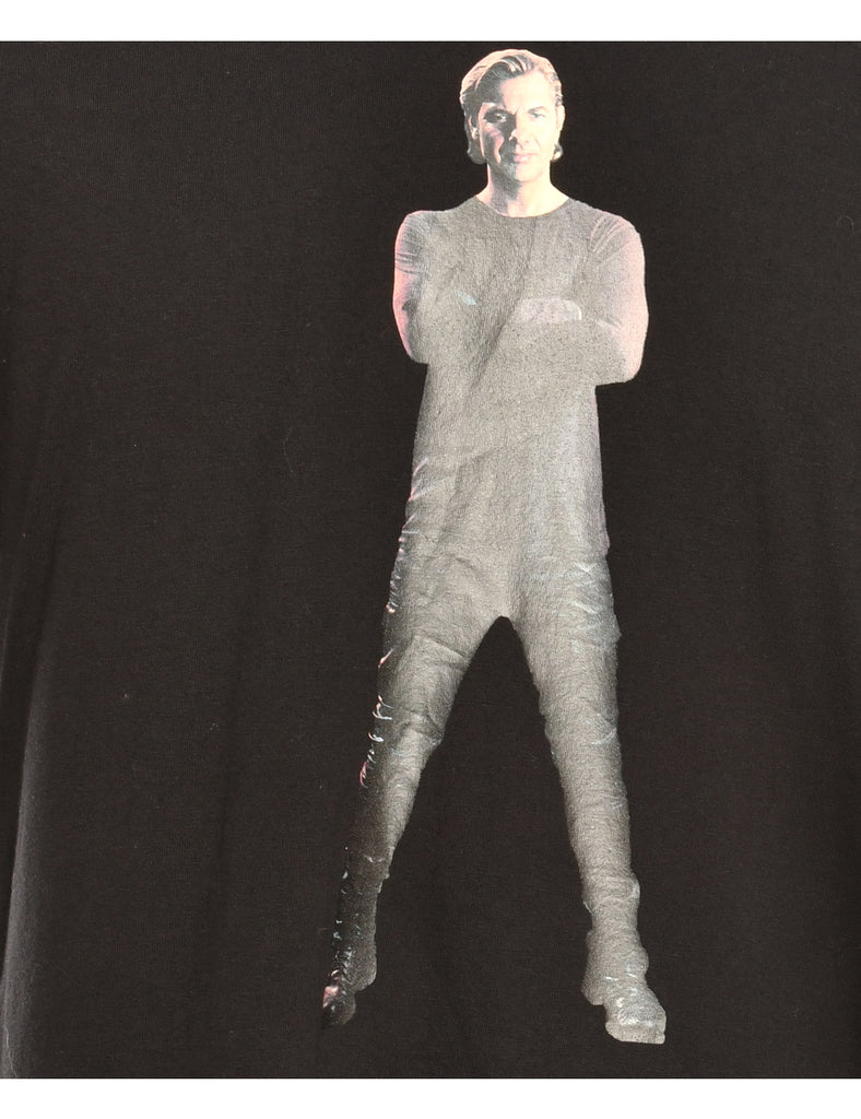 Labero Inferno Printed T-shirt - M