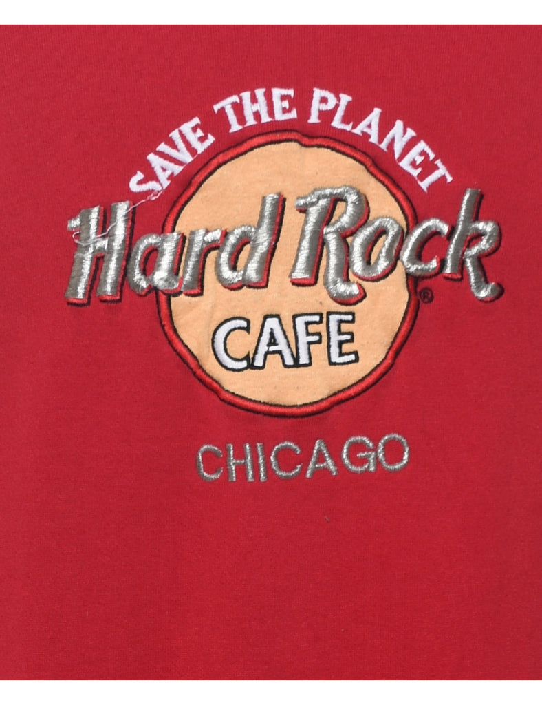 Lee Hard Rock Embroidered Sweatshirt - L