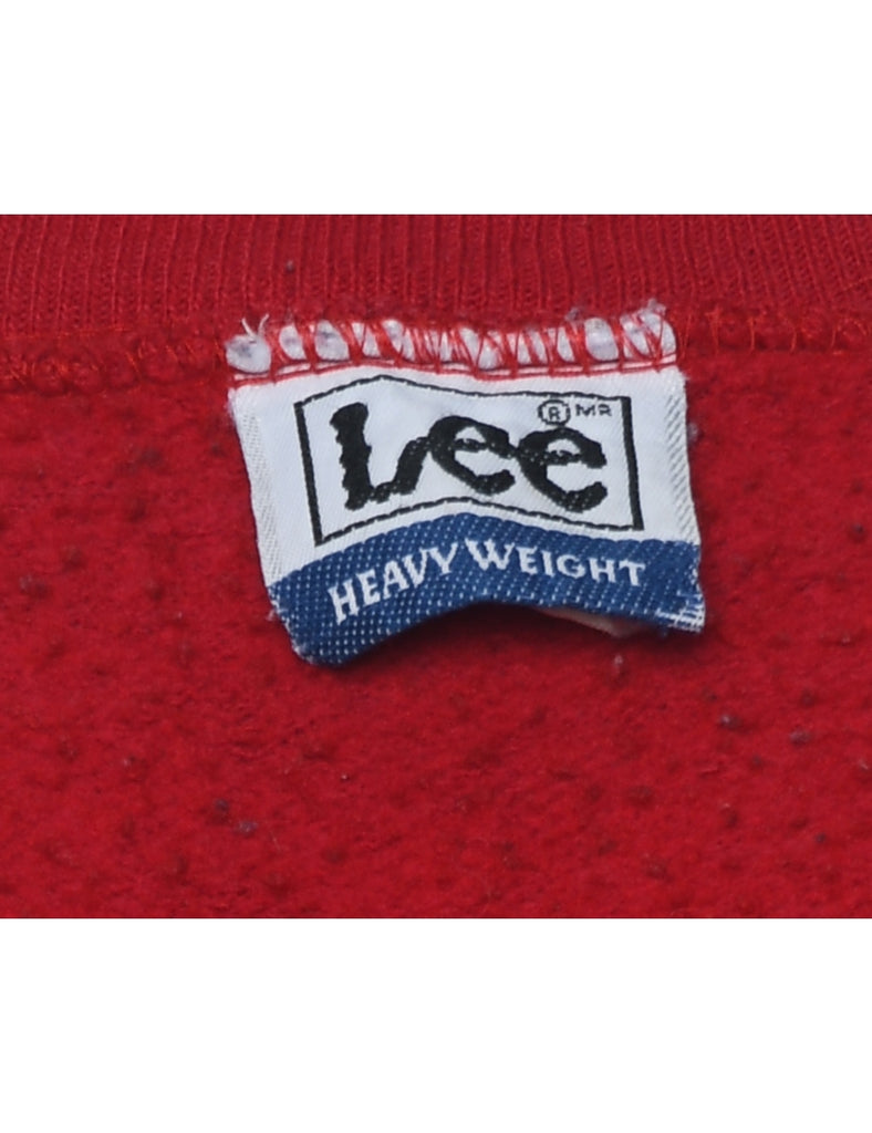Lee Hard Rock Embroidered Sweatshirt - L
