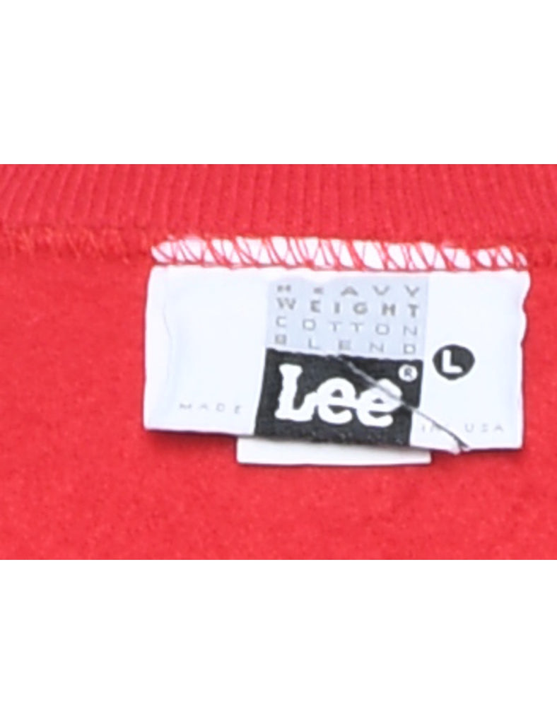 Lee Late Night With Roy Willioms Printed Sweatshirt - L