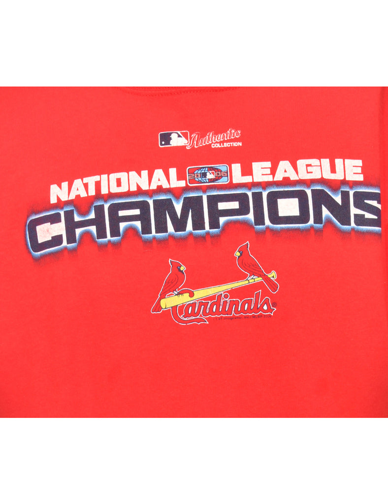 Lee MLB Red Sports T-shirt - XL