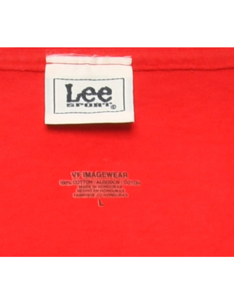 Lee MLB Red Sports T-shirt - XL