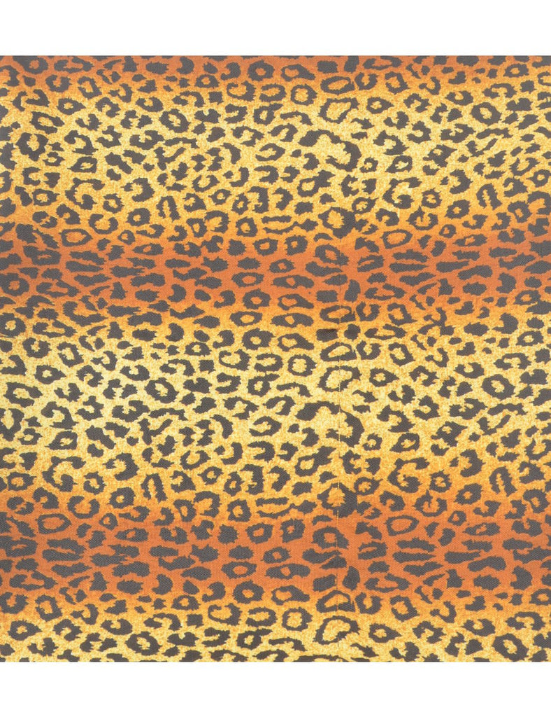 Leopard Print Scarf - M