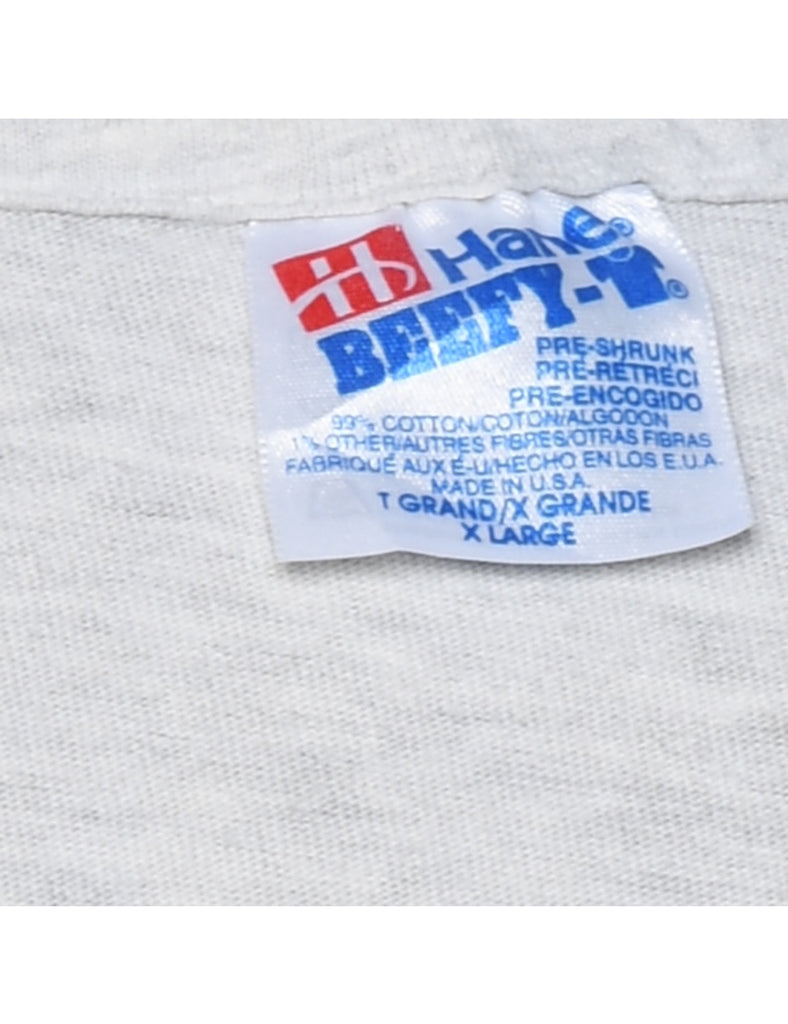 Life's Short Play Hard Printed Graphic Multi-Colour T-shirt - XL