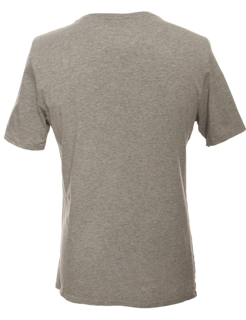 Light Grey Nike Printed T-shirt - M