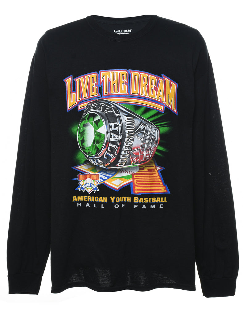 Live The Dream Printed T-shirt - XL