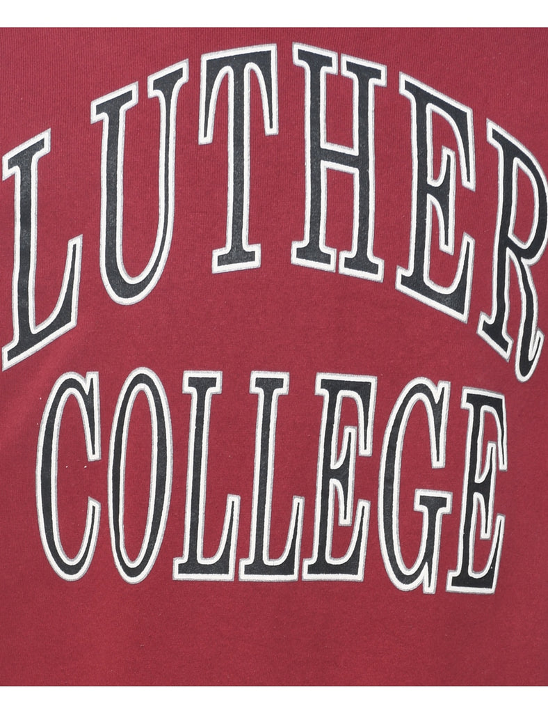 Luther College Printed Sweatshirt - M