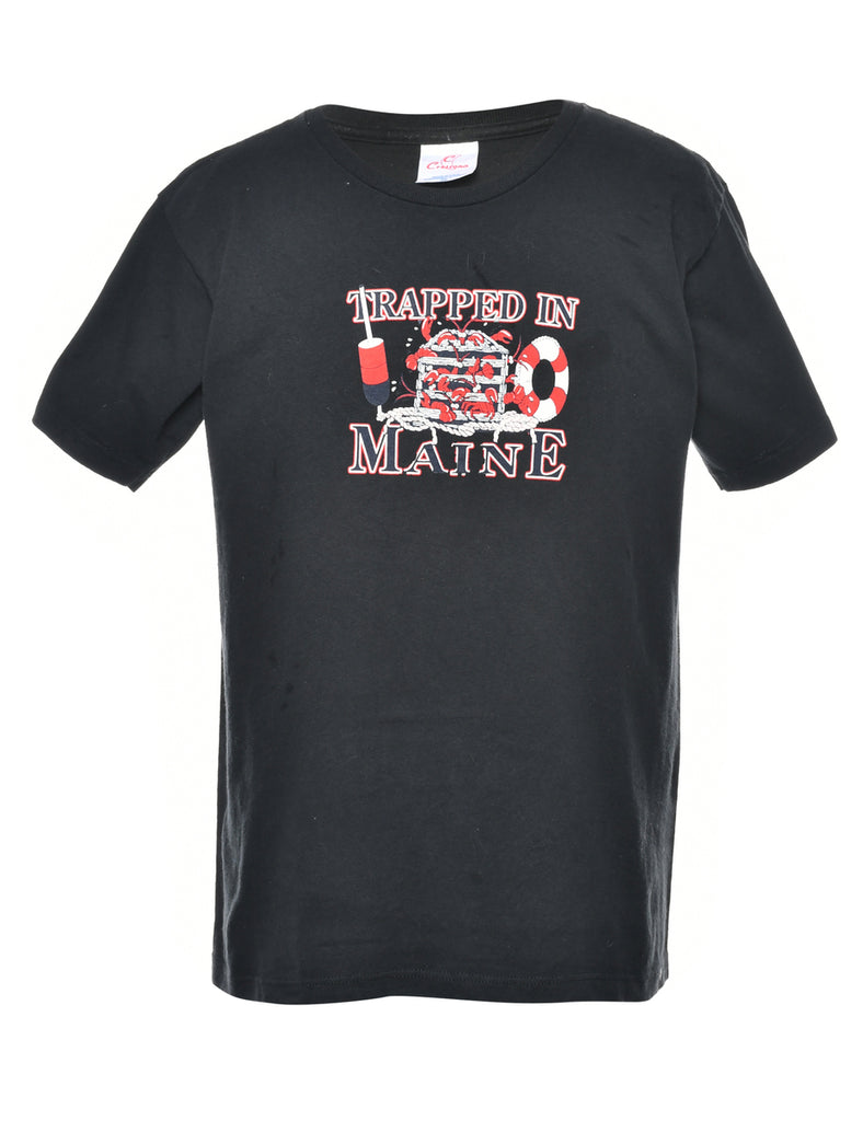 Maine Printed T-shirt - M