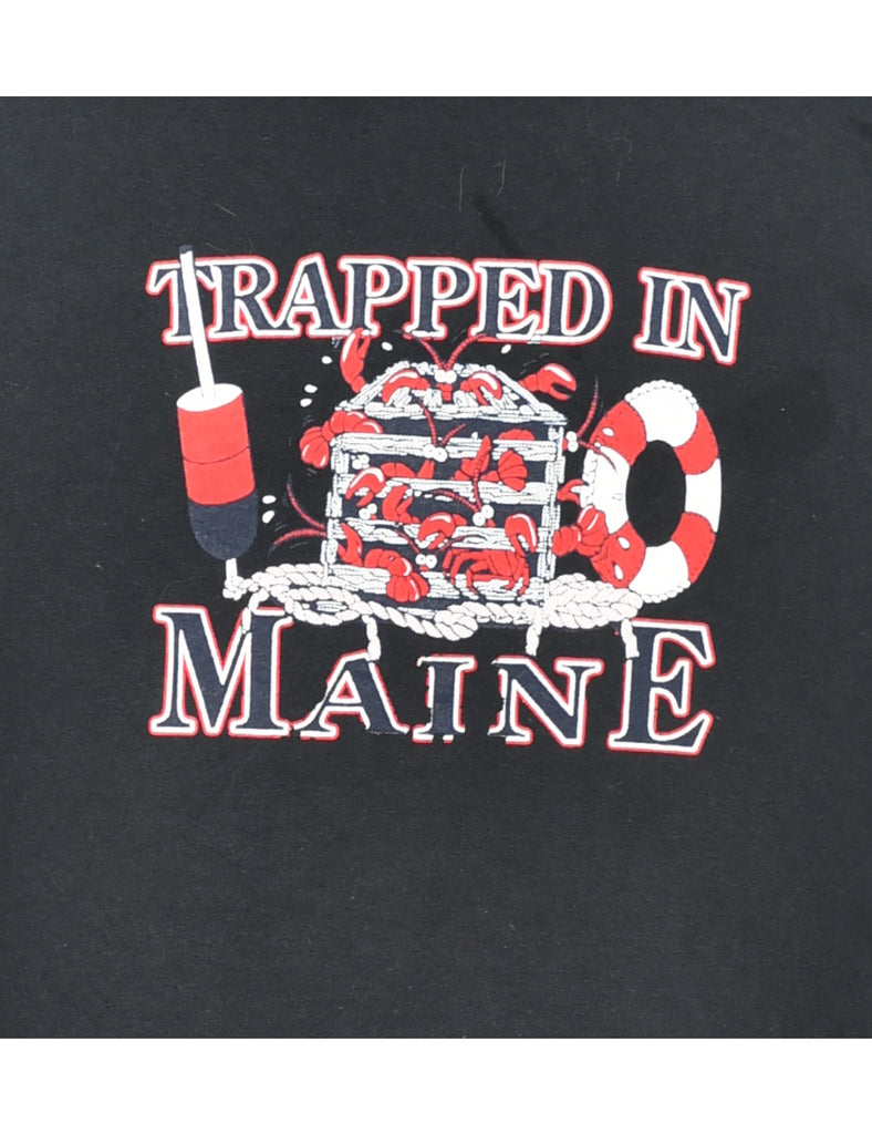 Maine Printed T-shirt - M