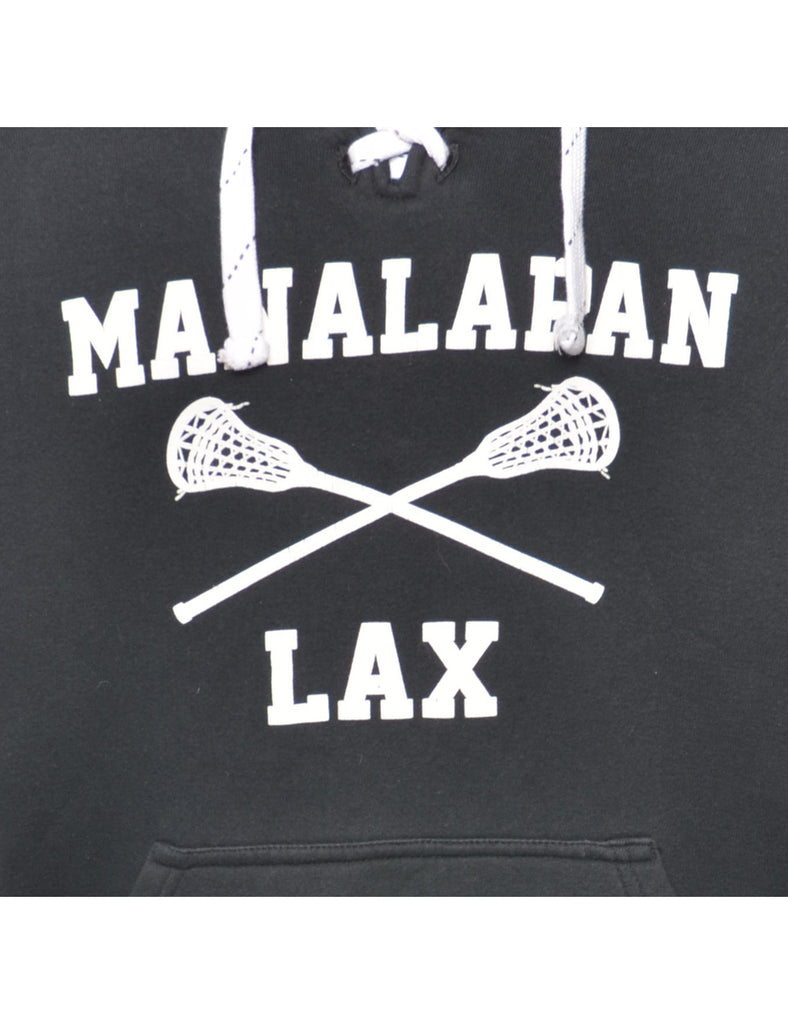 Manalapan Lax Printed Hoodie - M