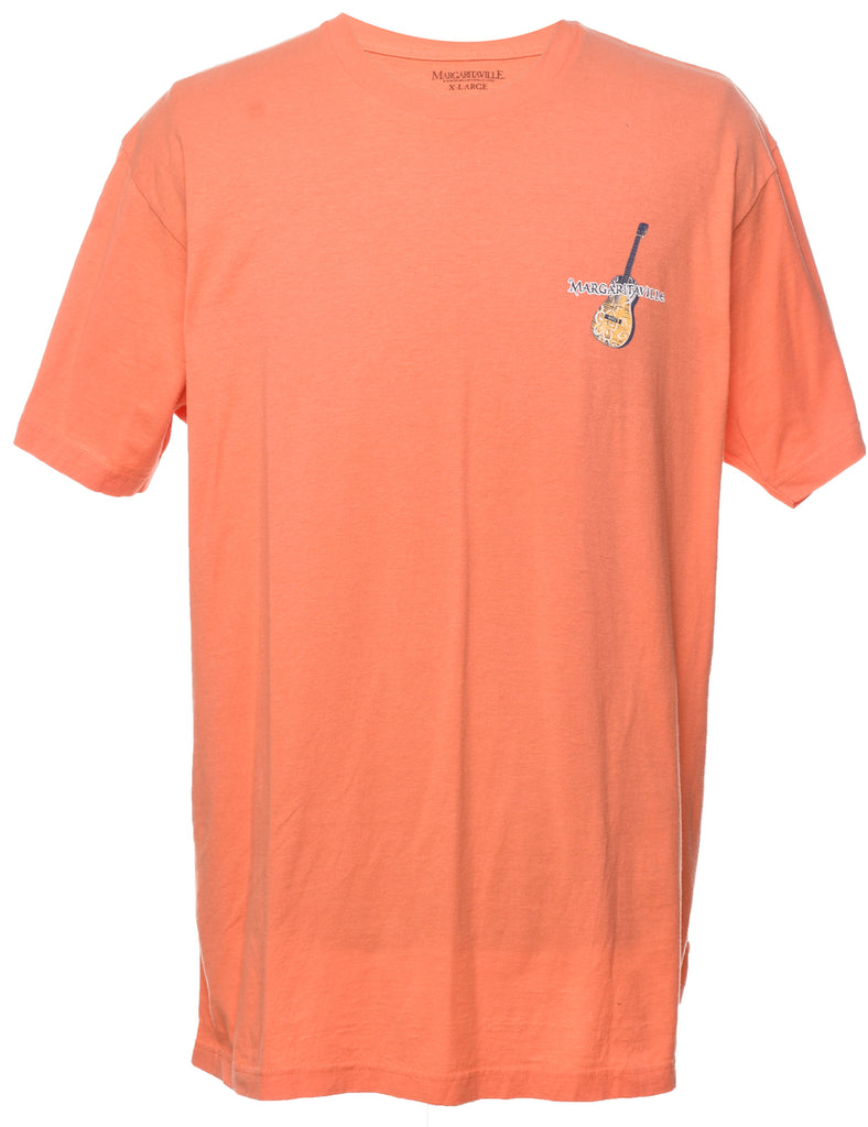 Margaritaville Coral Printed T-shirt - XL