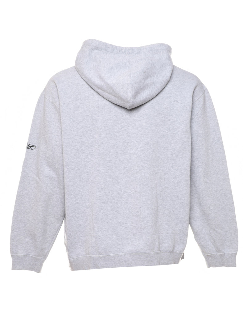 Marl Grey Pittsburgh Steelers Hooded Sports Sweatshirt - L