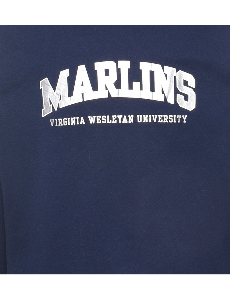 Marlins Printed Sweatshirt - L