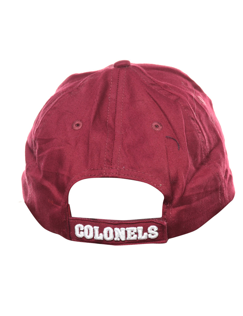 Maroon Embroidered Cap - XS