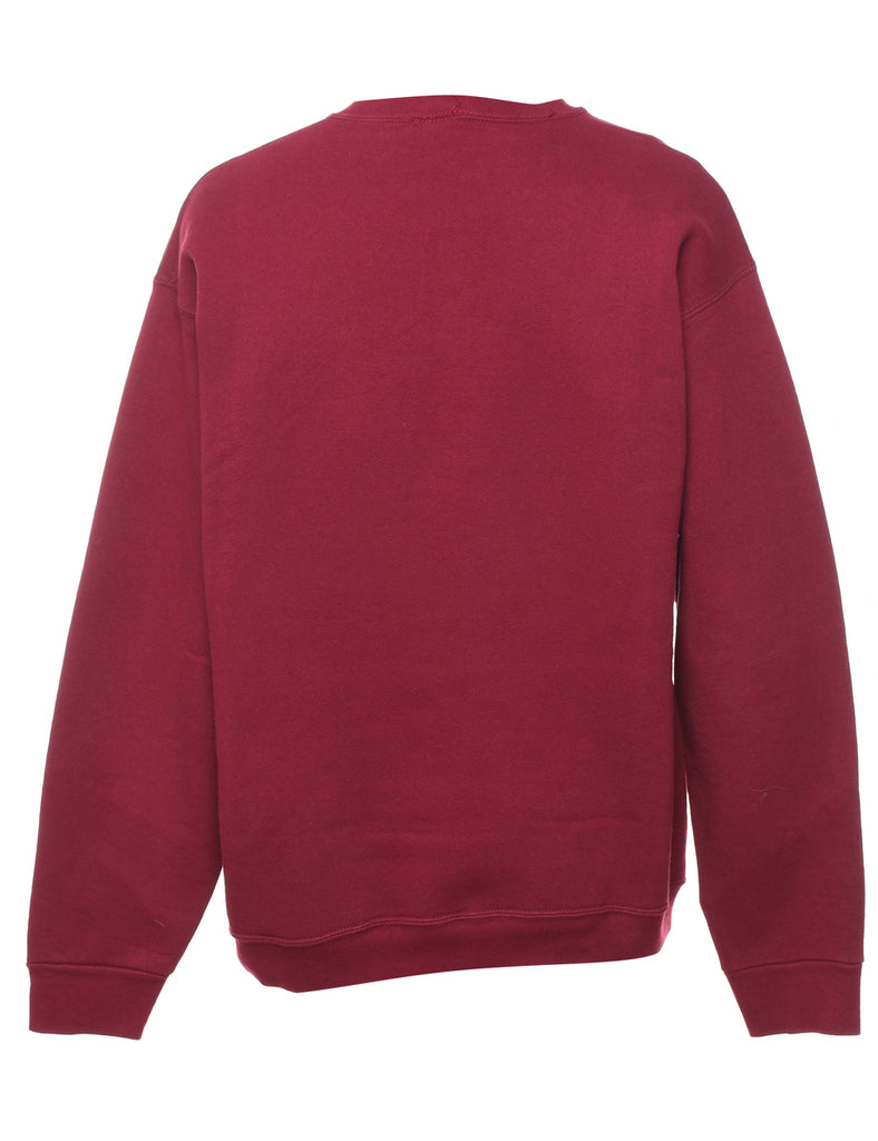 Maroon Virginia Tech Hokies 2000 Sports Sweatshirt - L
