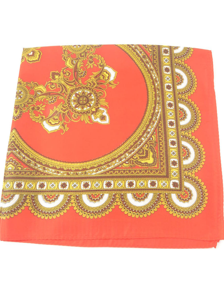 Medallion Print Head Scarf - M