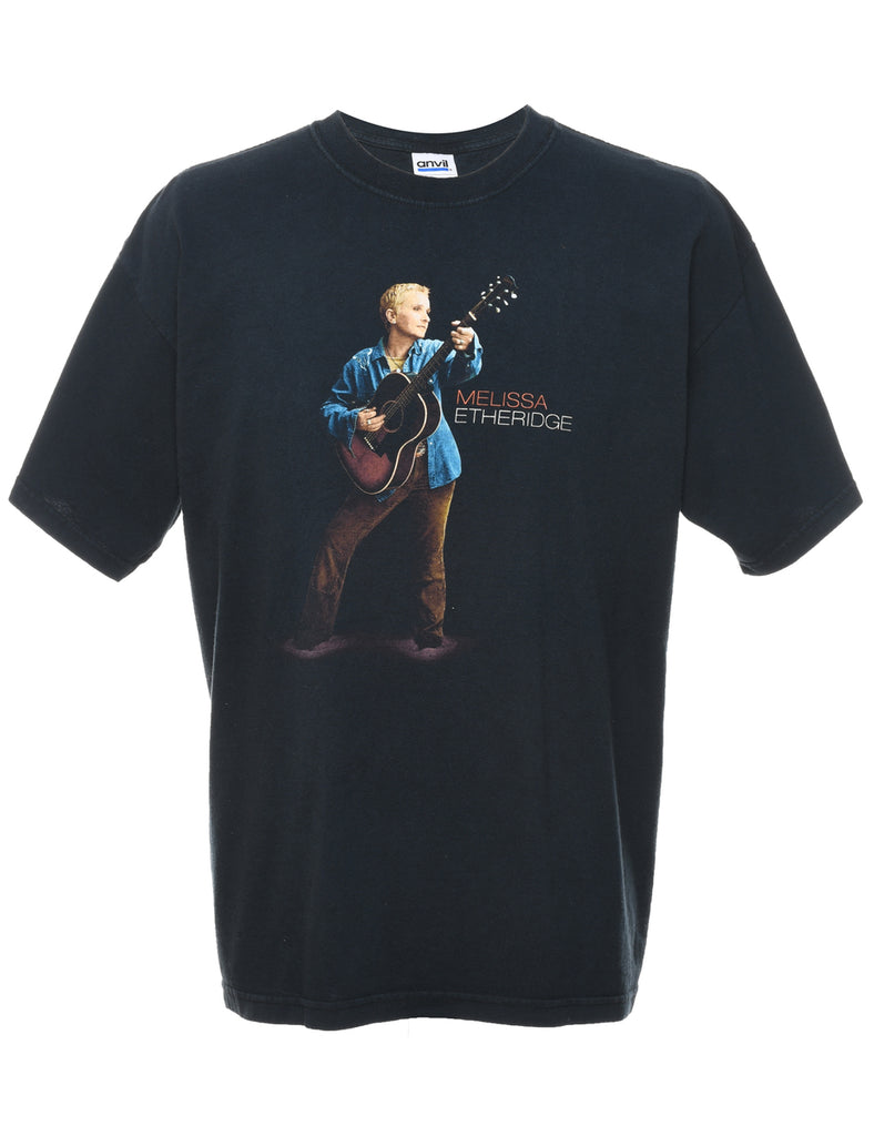 Melissa Etheridge Printed T-shirt - XL