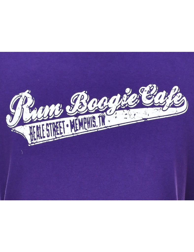 Memphis Printed T-shirt - L