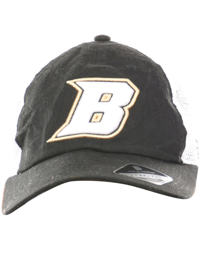 Mesh Effect Embroidered Cap - XS