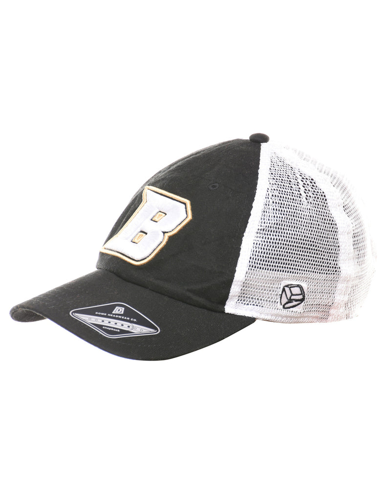 Mesh Effect Embroidered Cap - XS