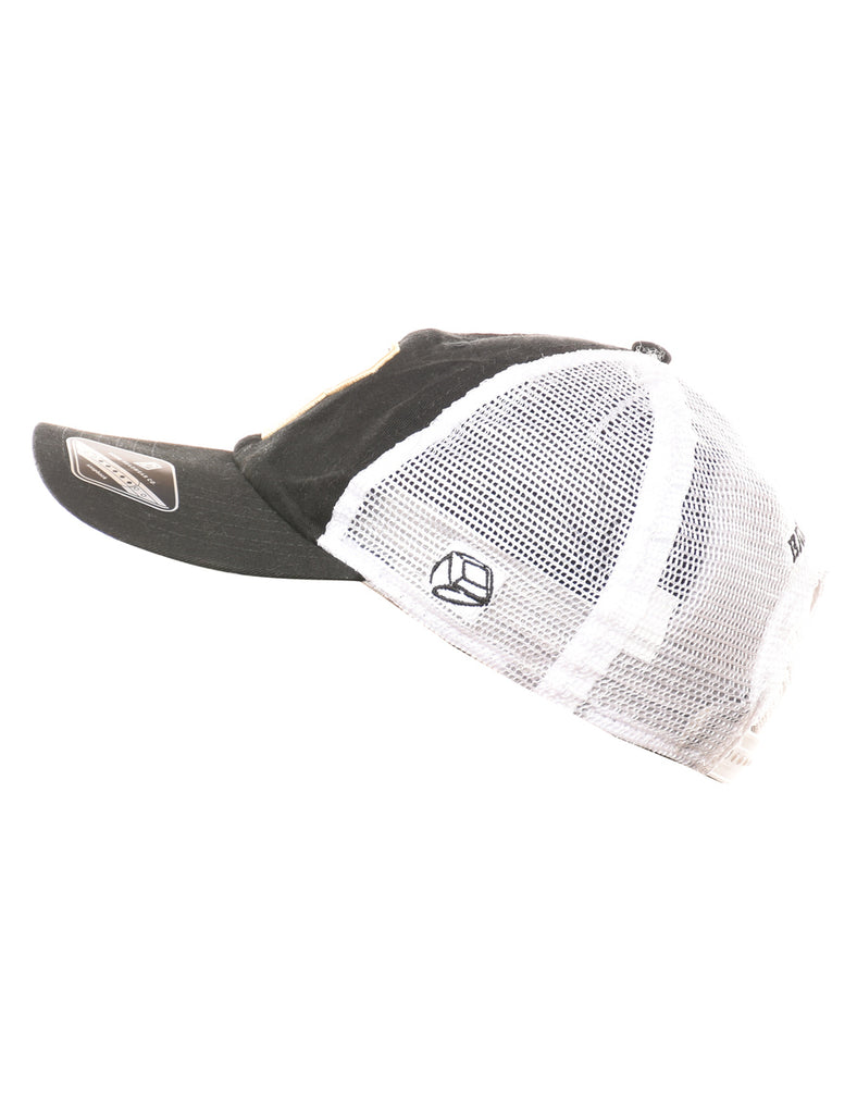 Mesh Effect Embroidered Cap - XS