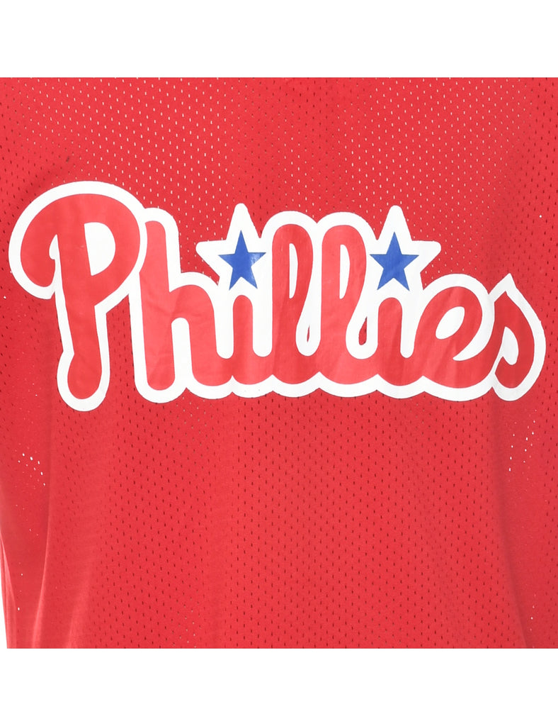 Mesh Phillies Printed T-shirt - XL