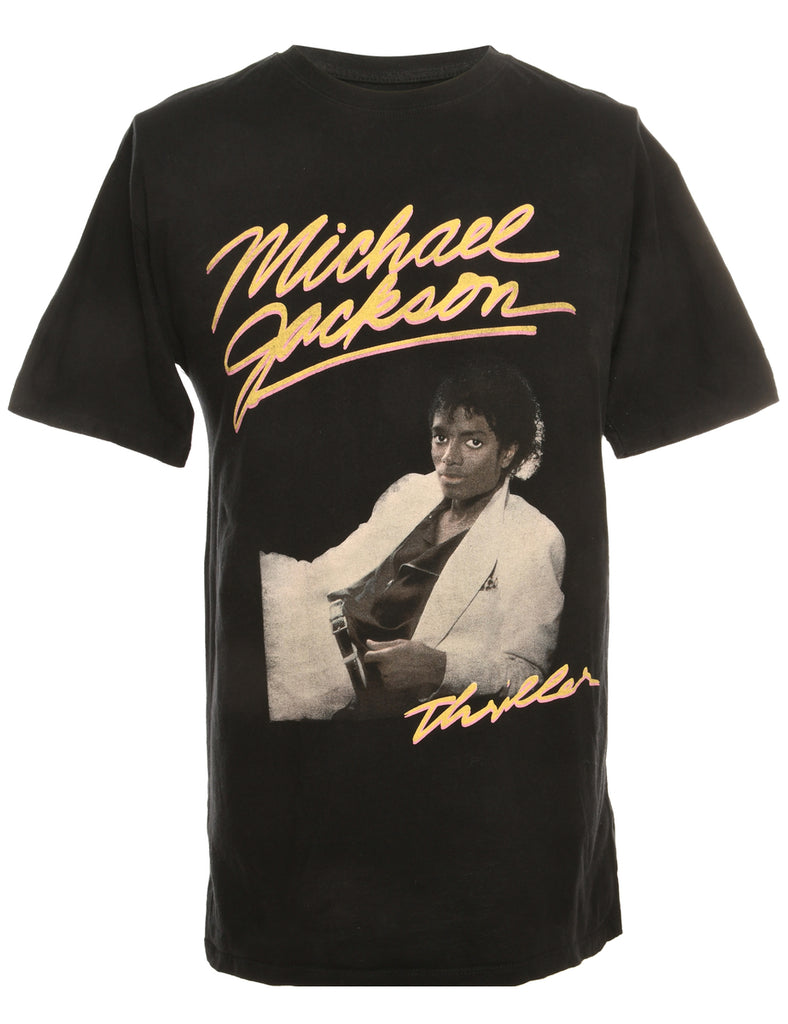 Michael Jackson Black Band T-shirt - M