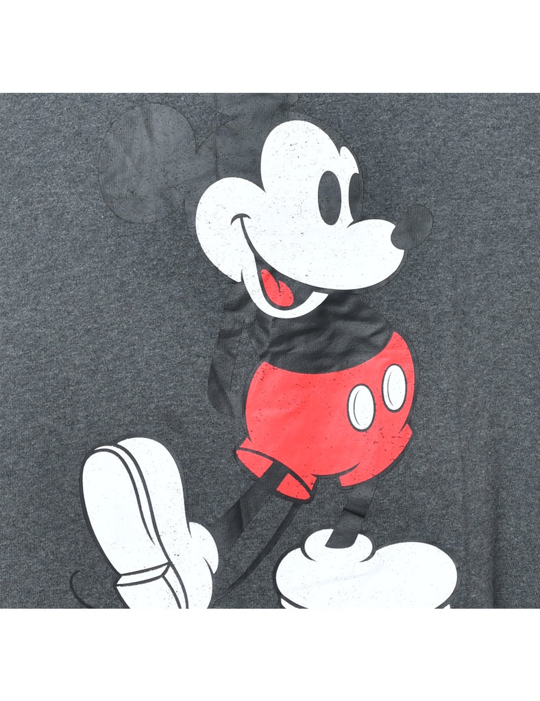 Mickey Mouse Cartoon Sweatshirt - XL