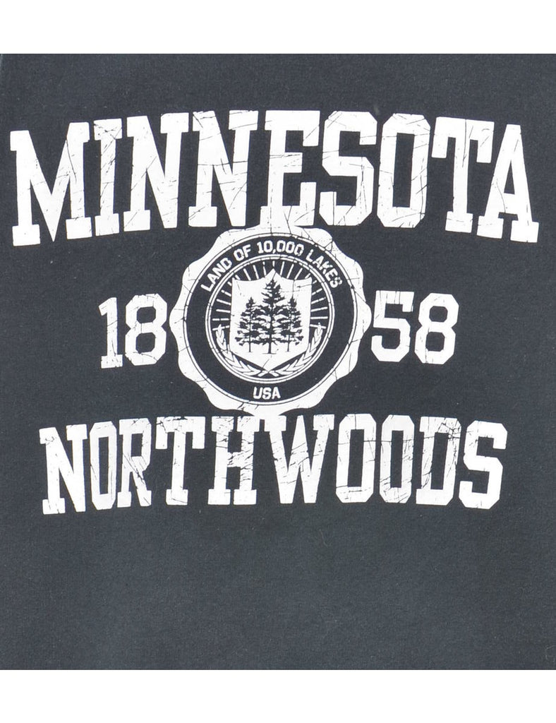 Minnesota Northwoods Printed Sweatshirt - M