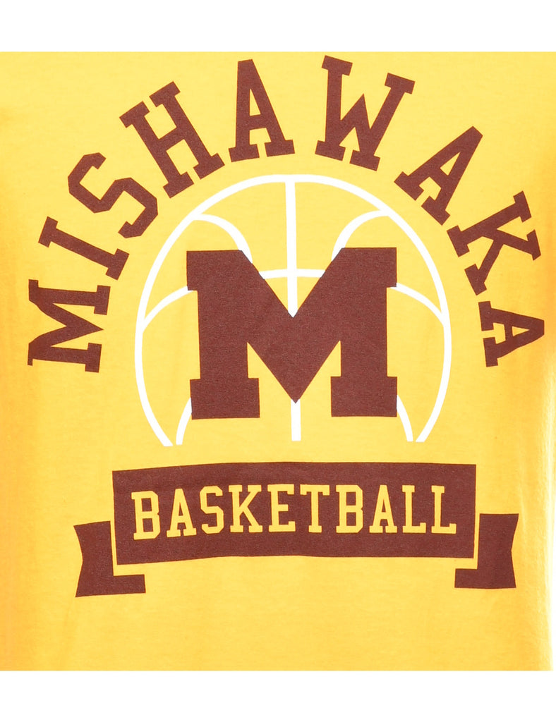 Mishawaka Basketball Printed T-shirt - M