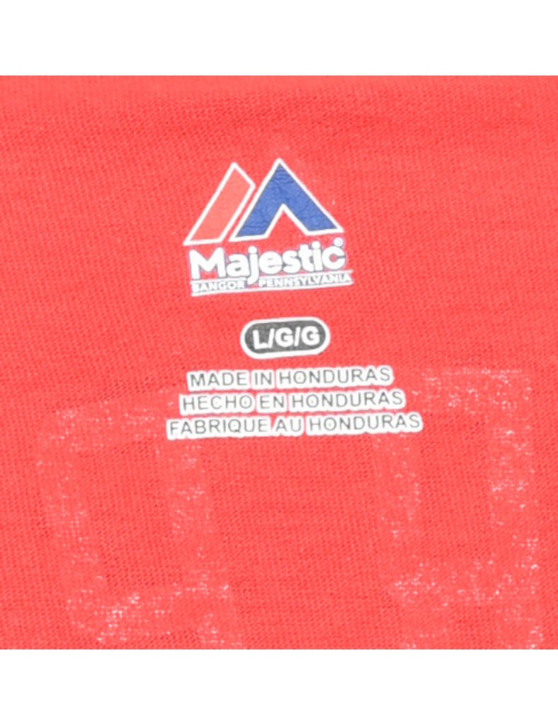 MLB Washington Nationals Printed T-shirt - L