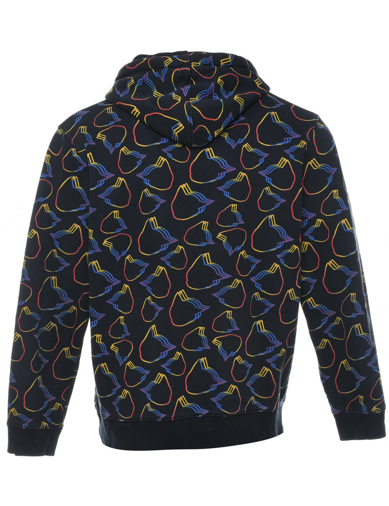 Multi-Colour Astro Boy Printed Zip-Front Hoodie  - XL