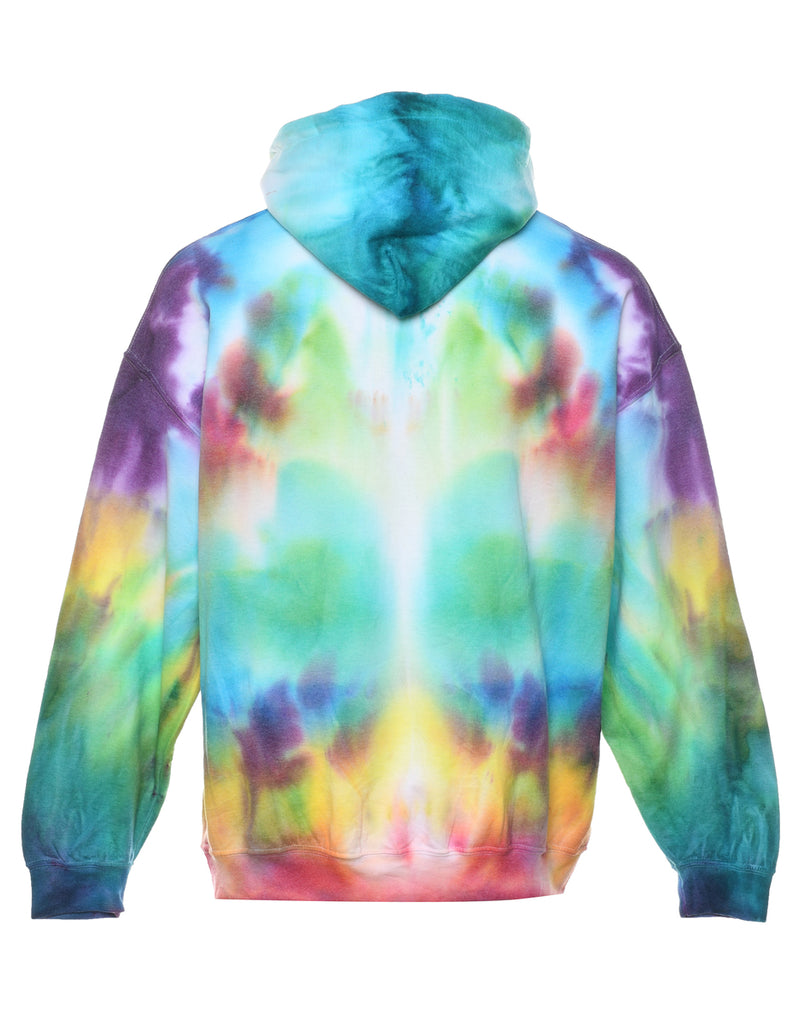 Multi-Colour Tie-Dye Hoodie - XL